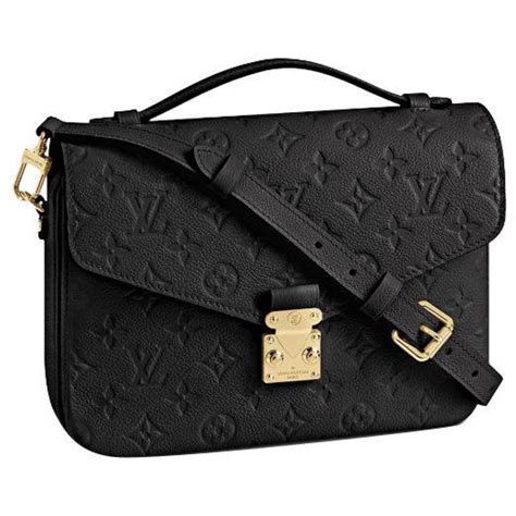 lv pochette metis black|louis vuitton pochette black.